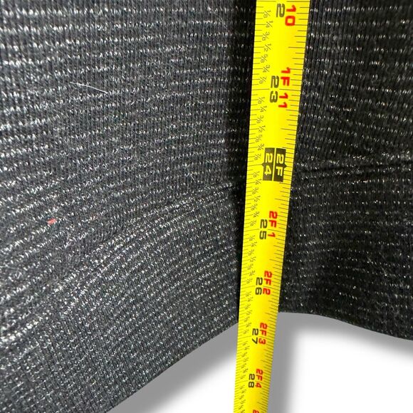 Betsey Johnson Performance Black Striped Cowl Neck Pullover Womens Size M - Picture 8 of 9